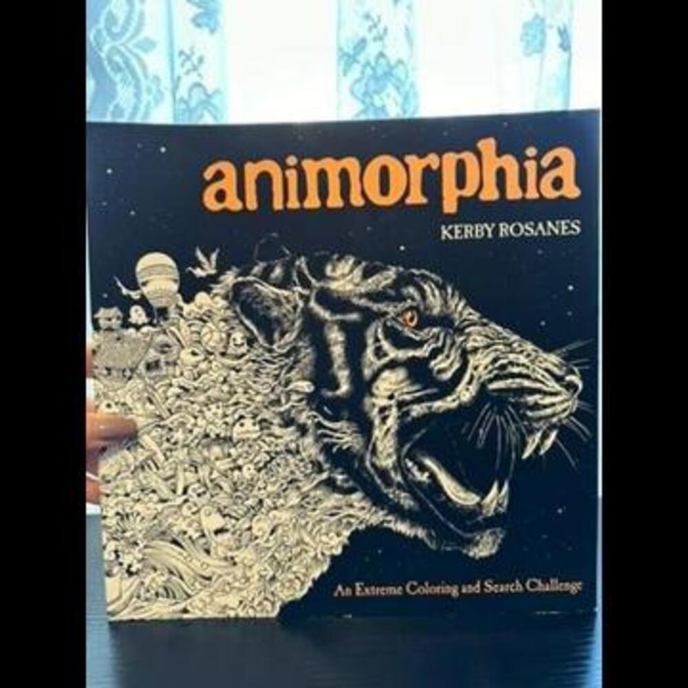 Animorphia by Kerby Rosanes: An Extreme Coloring and Search Challenge